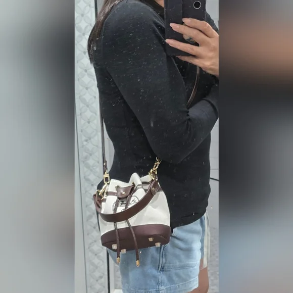 ‼️SOLD‼️Upcycled Hermes Dust Bag/Bucket Bag - Picture 6 of 6